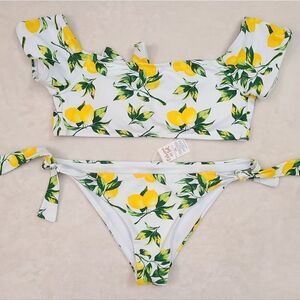 🔥NWOT " Cabana del sol"  bikini set size S.